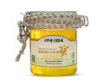 Upaveda Desi Badri Cow Pure A2 Ghee | Pure A2 Gir Cow Bilona Ghee | 100% Gir Cow Ghee | Traditional Cow Ghee Online Sale