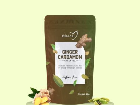 Oraah Ginger Cardamom Green Tea Online