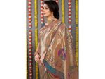 Aastha Fashion Women s Teal Paithani Silk Zari Woven Saree with Blouse For Cheap