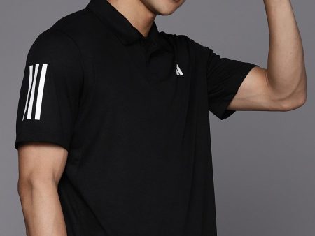 Adidas 3-Stripe Club Polo T-shirt Sale