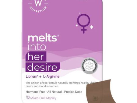 Wellbeing Nutrition Melts Into Her Desire Libifem + L-Arginine Strips - Mixed Fruit Flavor Online Sale