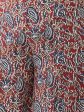 InWeave Women s Maroon Kalamkari Palazzo Online Sale