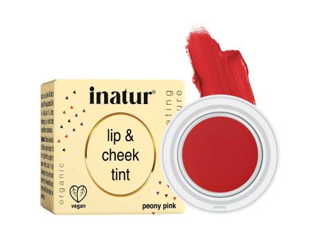 Inatur Lip and Cheek Tint Peony Pink Online Hot Sale