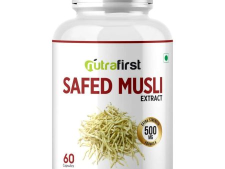 Nutrafirst Safed Musli Extract Capsules Online