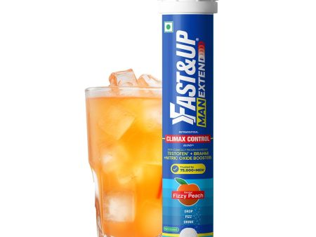 Fast&Up Man Extend Effervescent Tablets - Peach Flavor Online