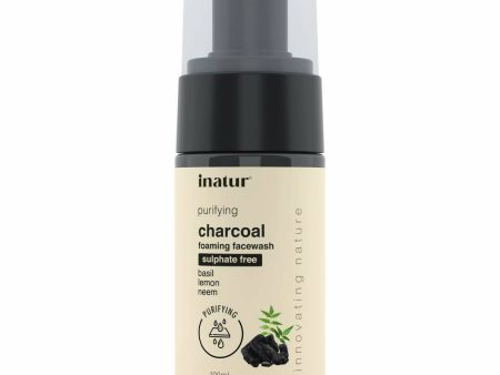 Inatur Charcoal Foaming Face Wash For Discount