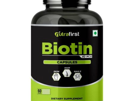 Nutrafirst Biotin Capsules Fashion