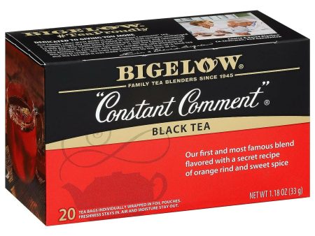 Bigelow Tea Constant Comment Black Tea Freshness & Aroma Caffeinated Supply