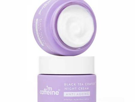 mCaffeine Black Tea Complex Anti Ageing Night Cream Supply