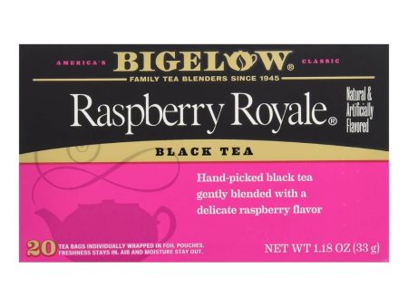 Bigelow Raspberry Royale Tea Bags For Cheap