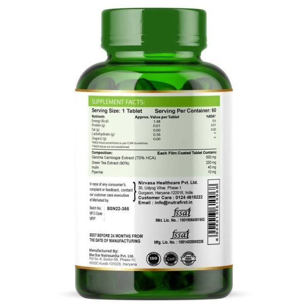 Nutrafirst Garcinia Cambogia Tablets Hot on Sale