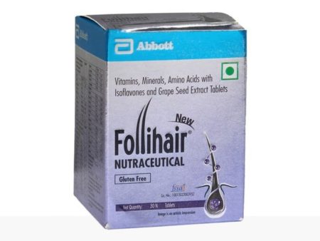 Abbott New Follihair Tablets, For Hair Growth Supply