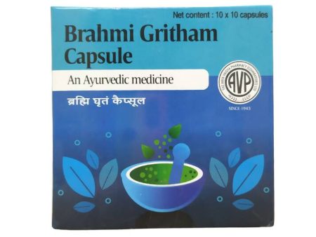 AVP Ayurveda Brahmi Gritham Capsules Hot on Sale