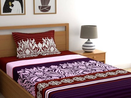 My Room Adults Ethnic Motifs 140 TC Bedsheet with Pillow Covers Online