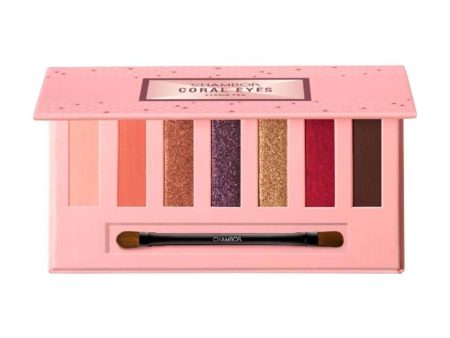 Chambor Studio Pro Eye Shadow Palette Makeup - 003 Coral Eyes Online