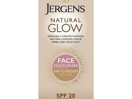 Jergens Glow Face Daily Moisturizer Sunscreen Spf 20 on Sale