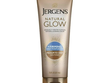 Jergens Natural Glow Daily Moisturizer Firming Medium to Tan Skin Tones For Sale