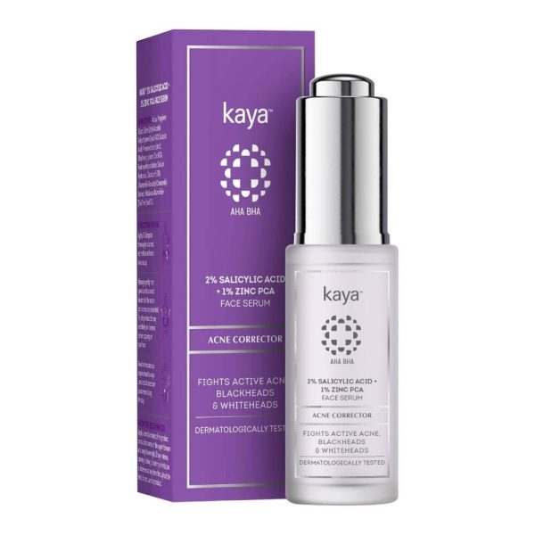 Kaya 2% Salicylic Acid + 1% Zinc PCA Face Serum Supply