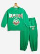 Lyush Girls Green BOSTON Oversized Sweatshirt With Joggers Supply